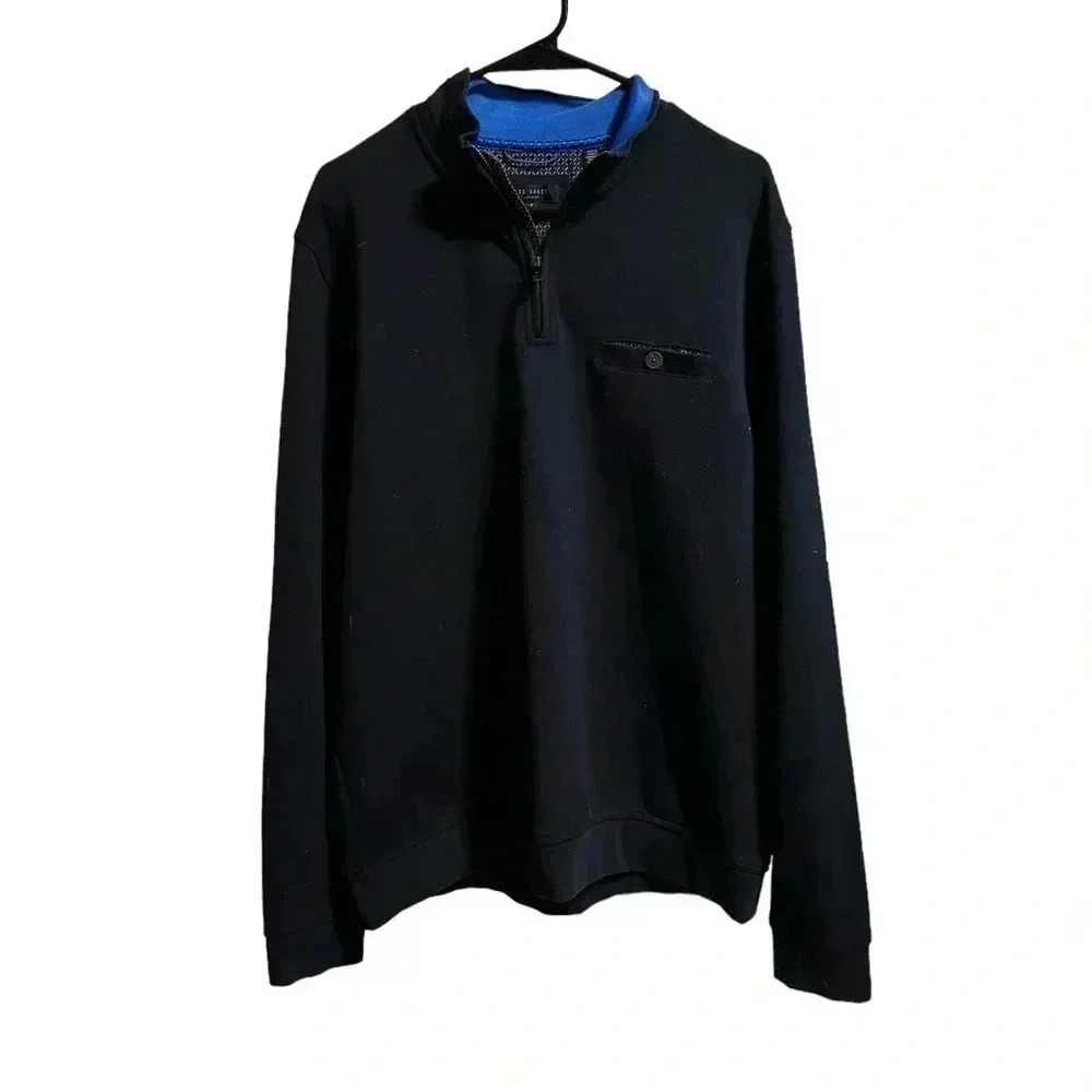 Men's Ted Baker Quarter Zip Pullover Size XL